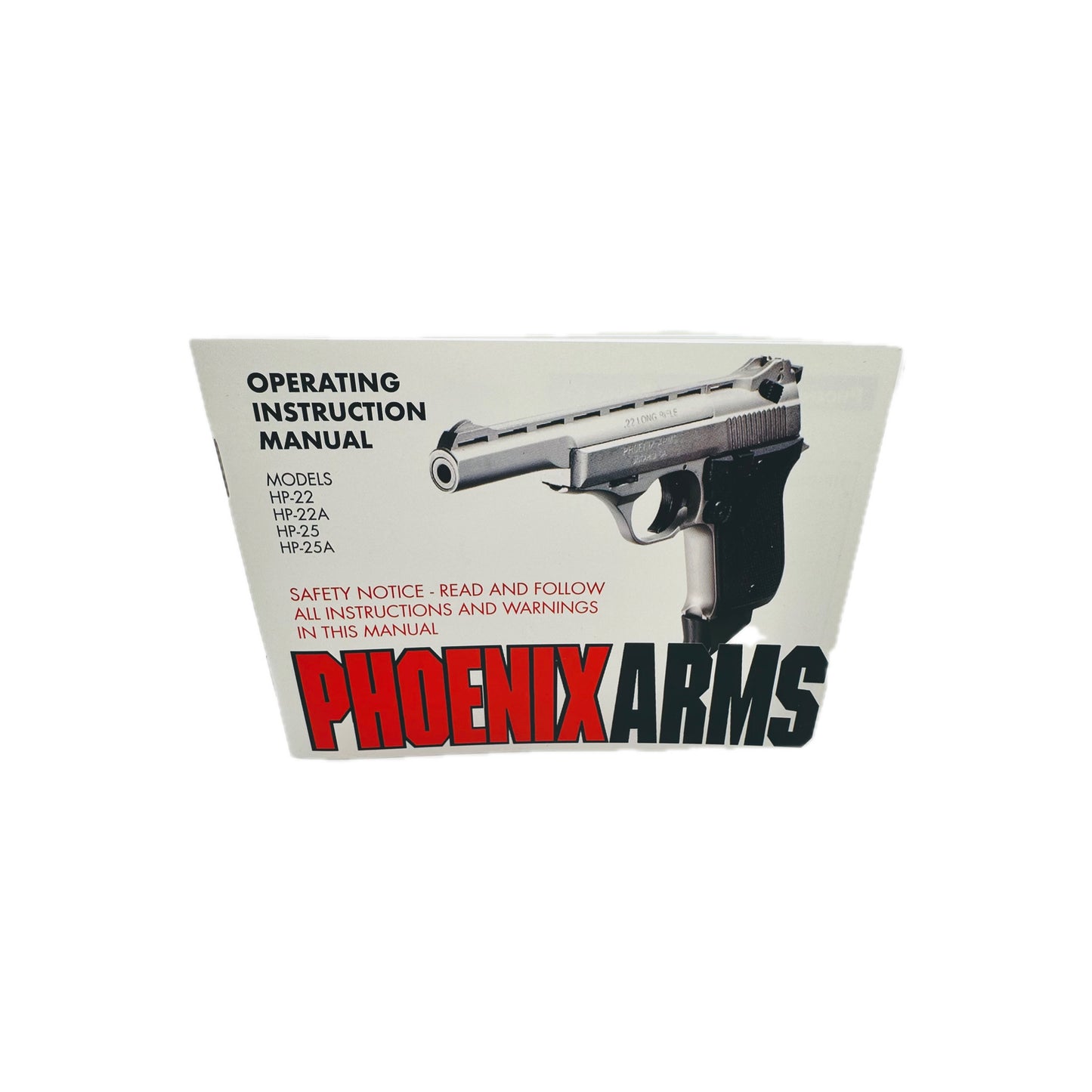 Phoenix Arms HP Operating Instruction Manual